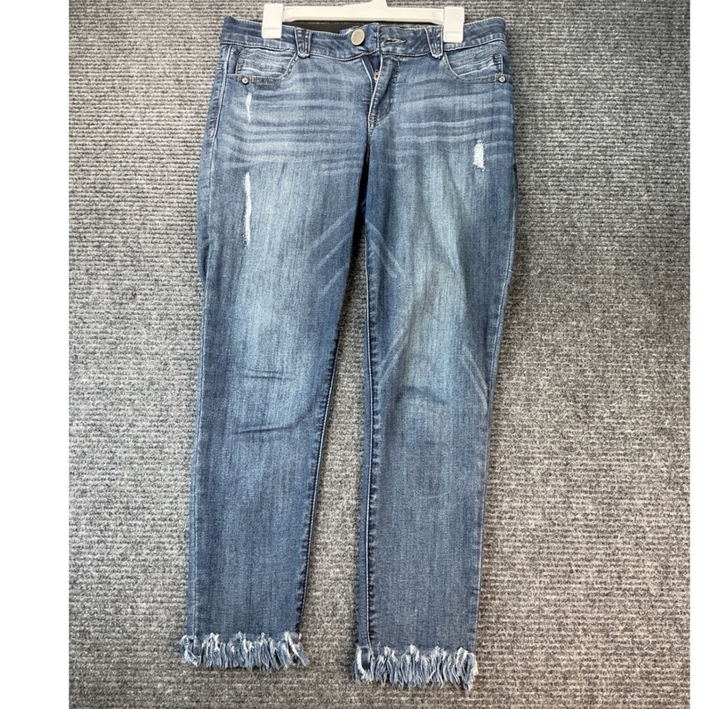 Democracy‎ Ab'solution Jeans Mold and Hold Design Flattering Fit 8 Blue PreLoved